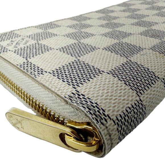 Louis Vuitton  Damier Azur Zippy Wallet White - Picture 7 of 14